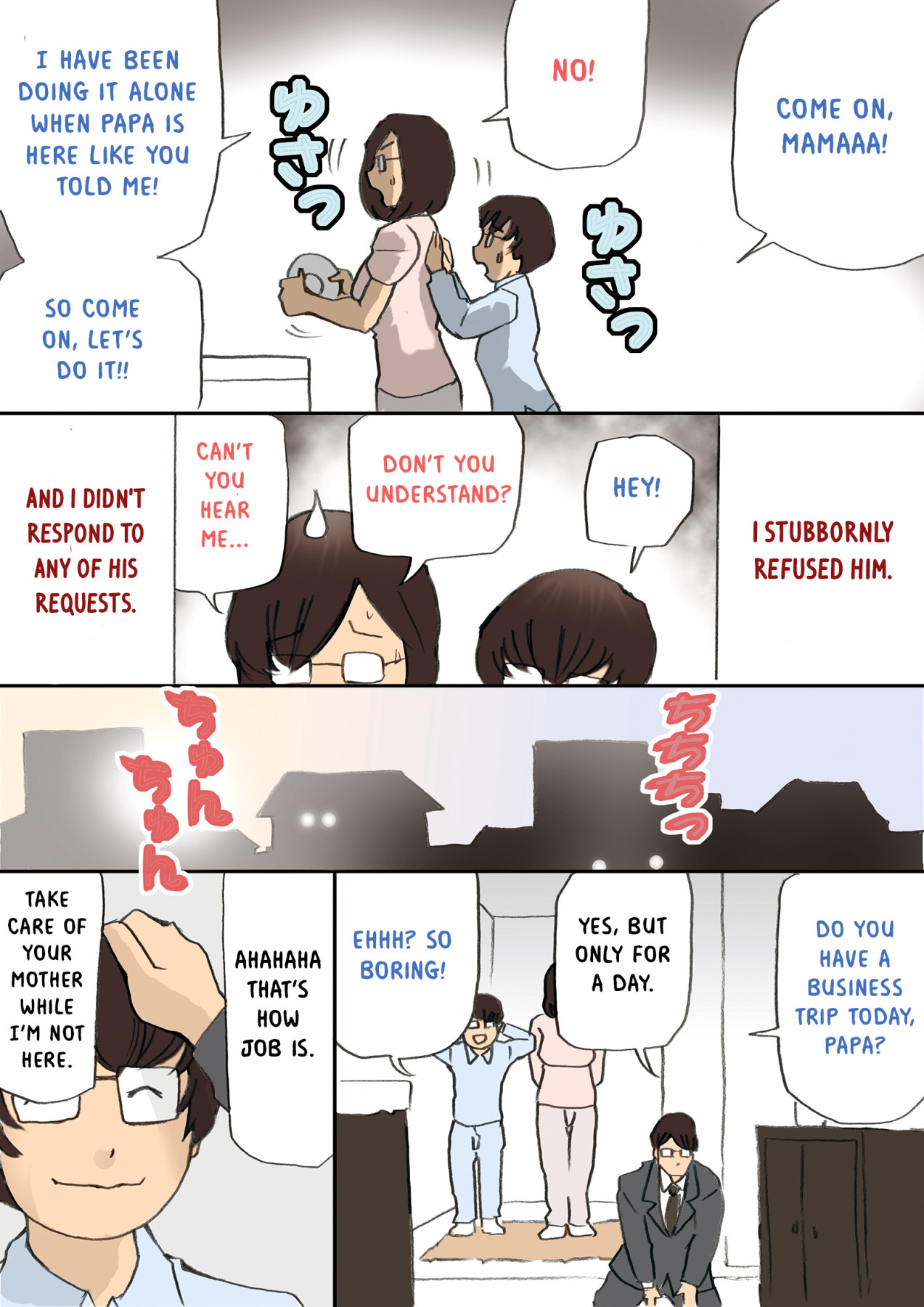 Hentai Manga Comic-Mama, Let's Film It-Read-30